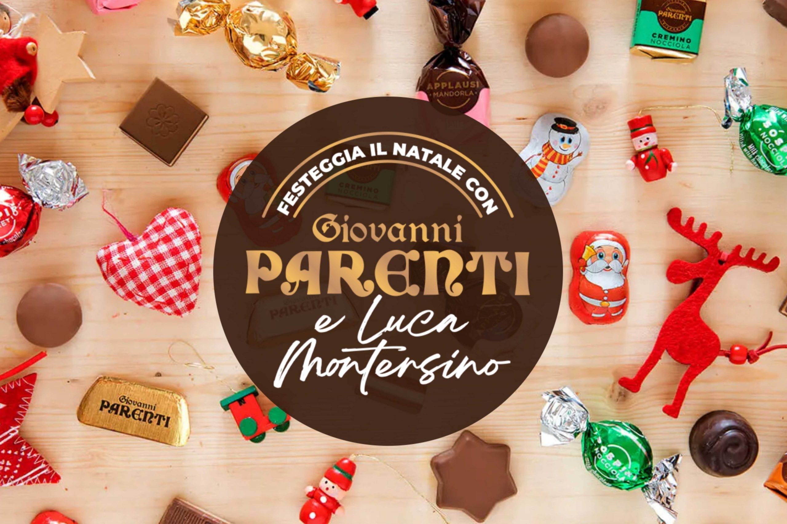 Concorso “Festeggia il Natale con Giovanni Parenti e Luca Montersino”: vinci gratis 10 forniture di cioccolato e una lezione di pasticceria privata